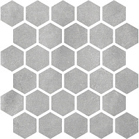 MOSAICO ESAGONA GREY VETIVER 27x27