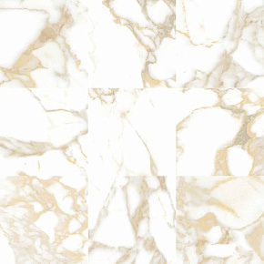 Mosaic Pulp Gold Raw 30x30