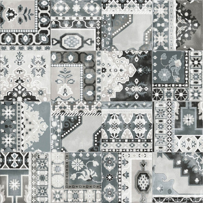 Carpet Mix Grey 20X20