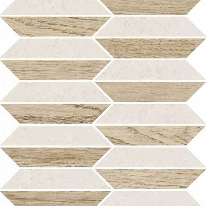V Stone 28,5x20,5 Mosaico Lozenge Lap