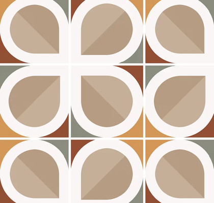 Blatt Warm 20x20